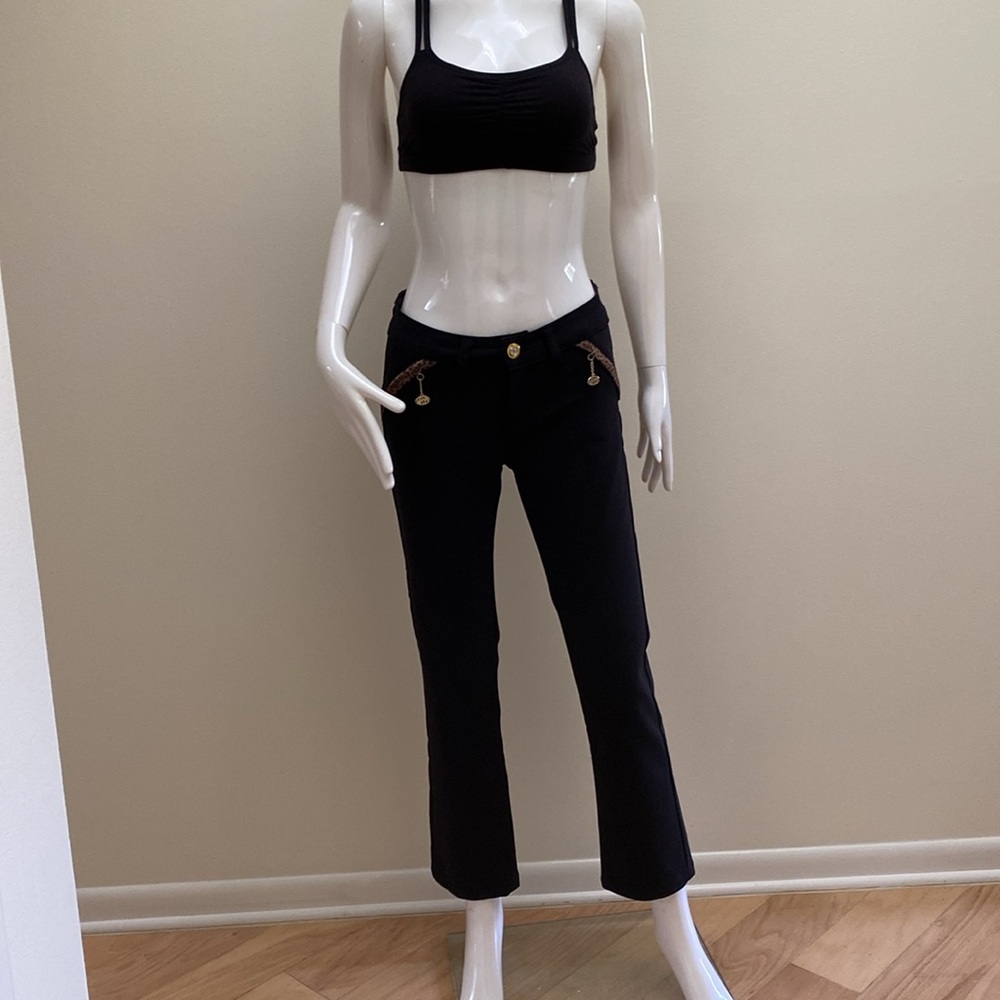 Stylish Black Stretchy Pants/jeans